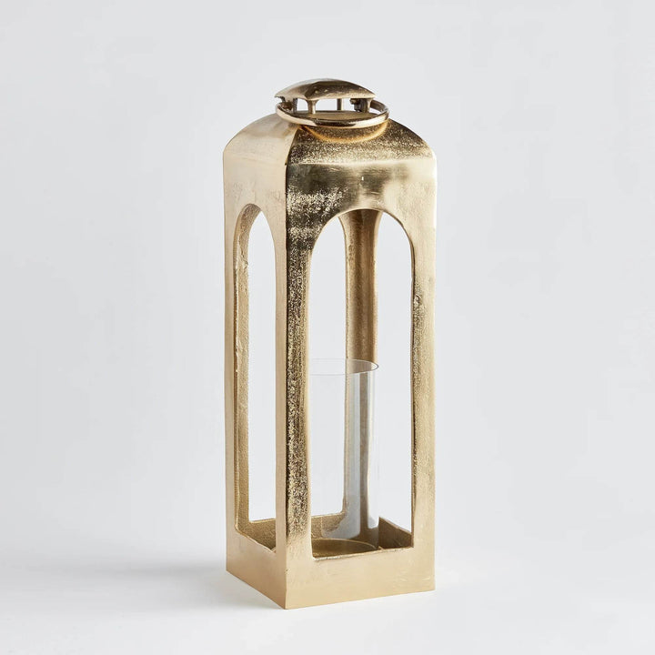  Large Champagne Gold Lantern Sophisticated Statement Piece