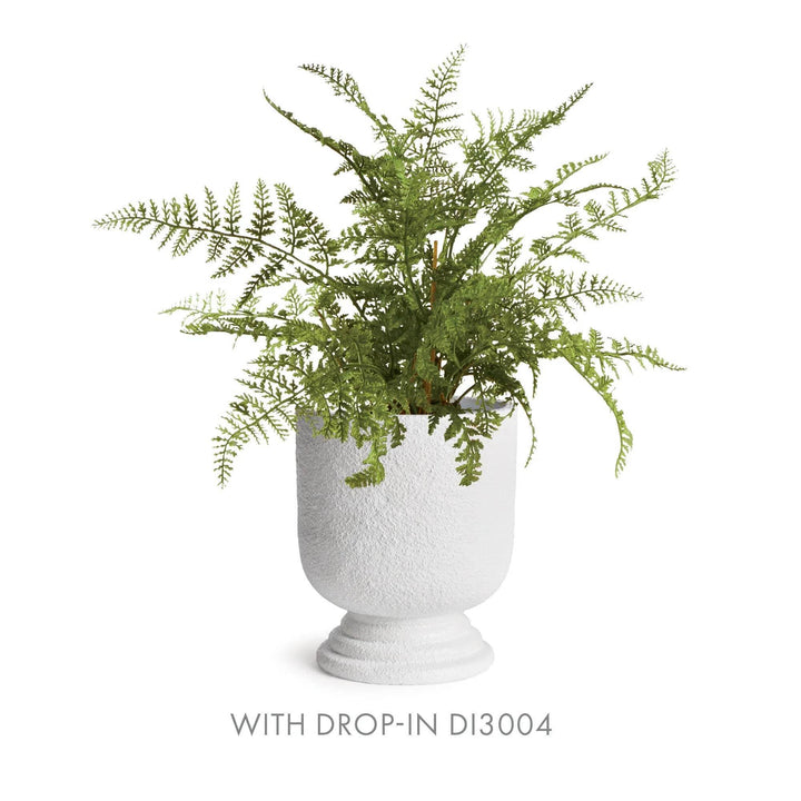 Large White Concrete Planter Urn for Timeless Decor