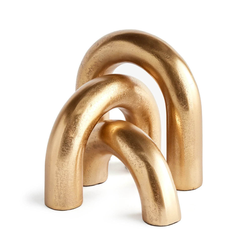 Modern Gold Abstract Art Deco Sculptures for Home & Office Décor