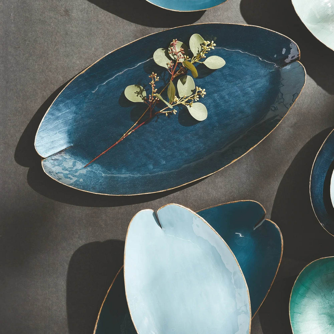 Camden Blue Coastal Decorative Trays