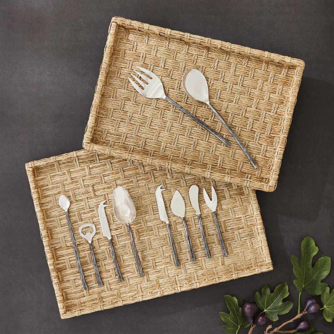 Small Handwoven Seagrass Nesting Trays