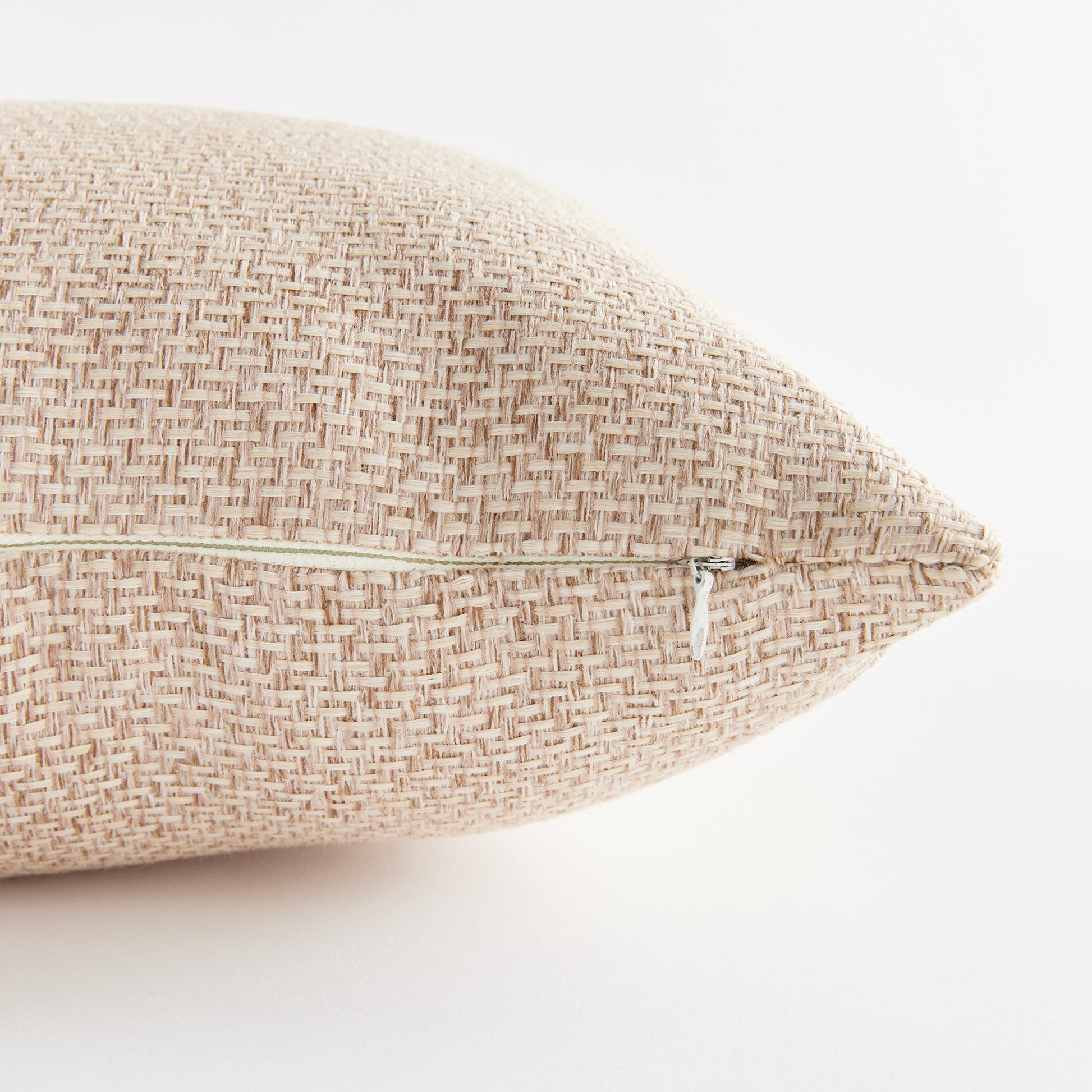 Indoor-Outdoor Lumbar Pillow, Neutral Pattern