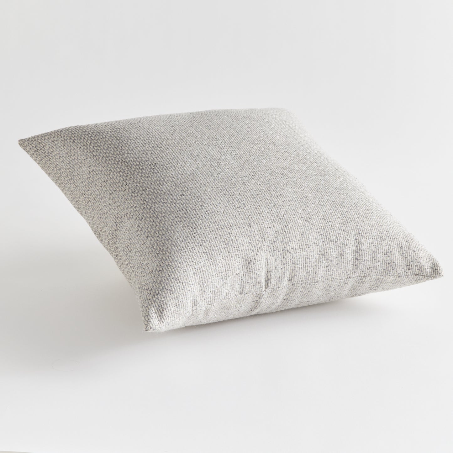 Square Indoor-Outdoor Gray Pillow 20"