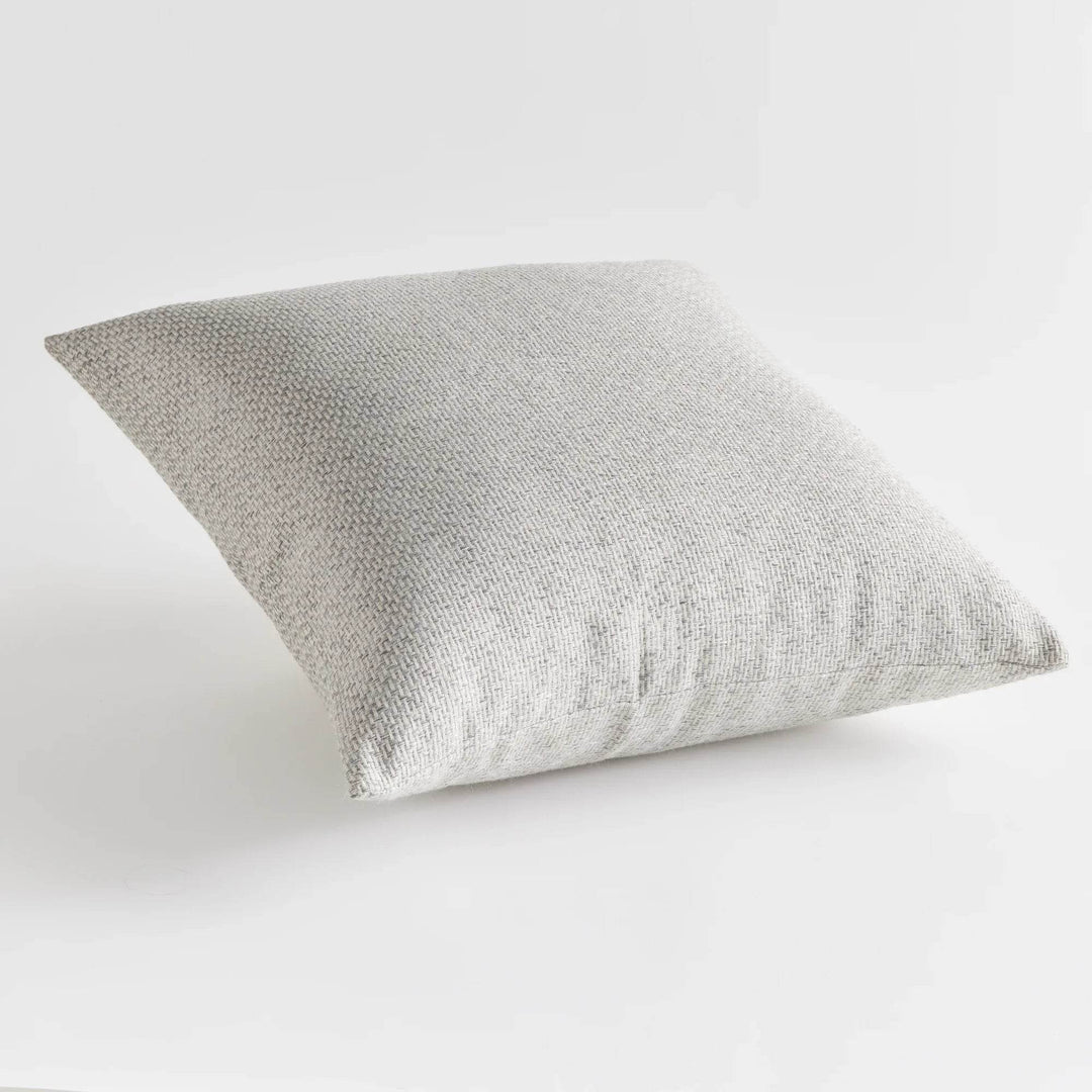 Square Indoor-Outdoor Gray Pillow 20"
