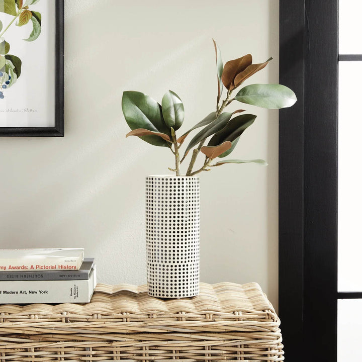 Modern Black and White Ceramic Vase