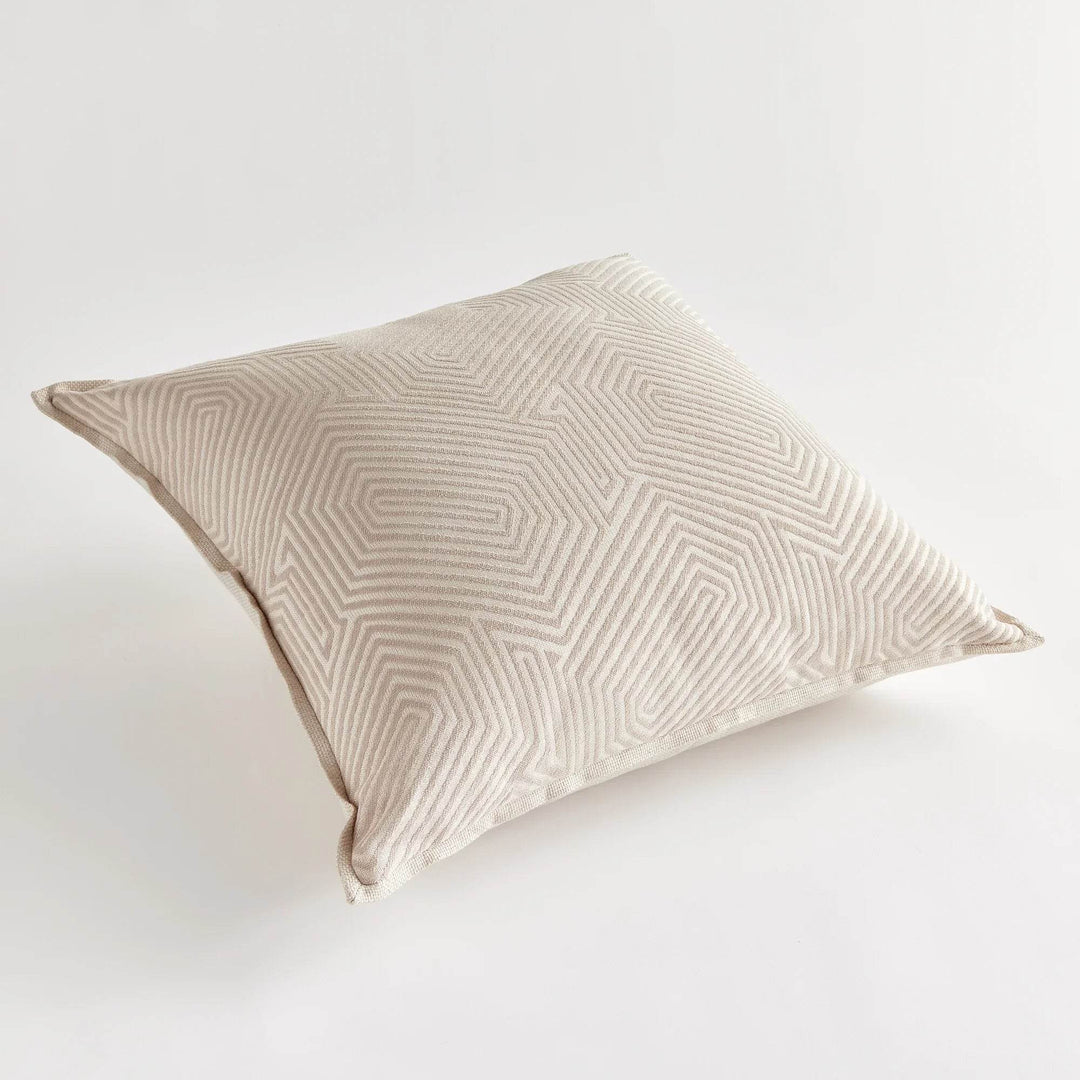 Indoor Outdoor Khaki Pillow - Weather-Resistant