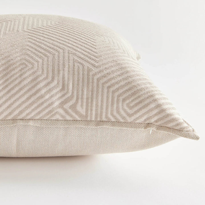 Indoor Outdoor Khaki Pillow - Weather-Resistant