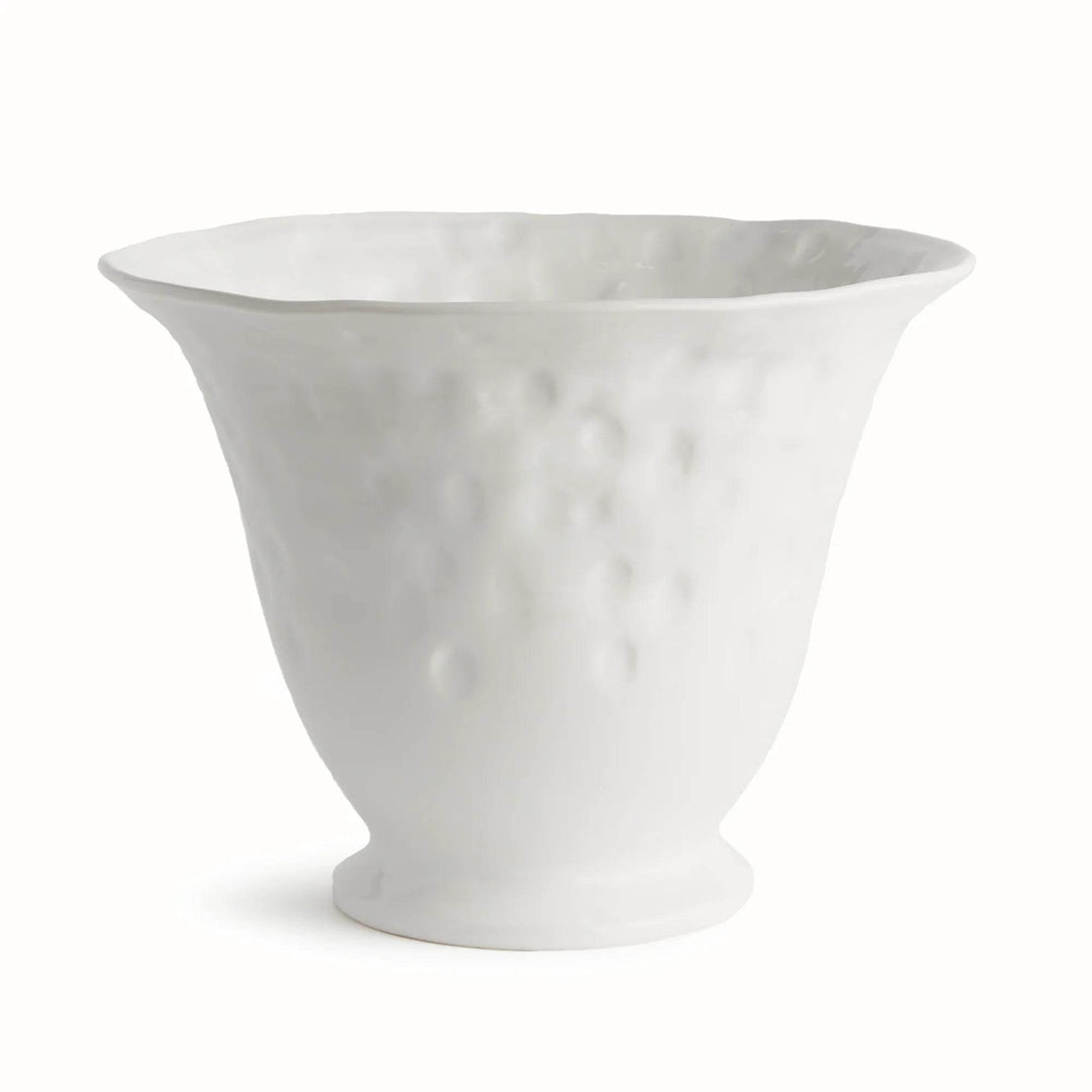 Handmade Tuscan Tall Ceramic Centerpiece Bowl