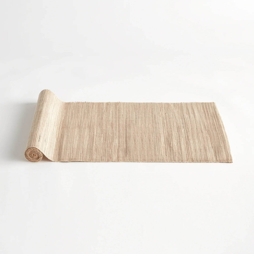 Handwoven Natural Table Runner for Rustic & Farmhouse Décor