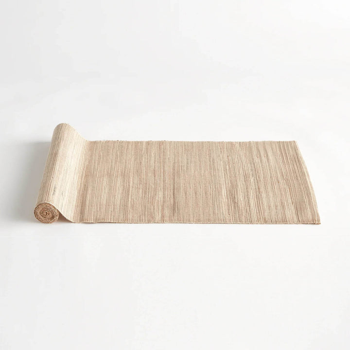 Handwoven Natural Table Runner for Rustic & Farmhouse Décor