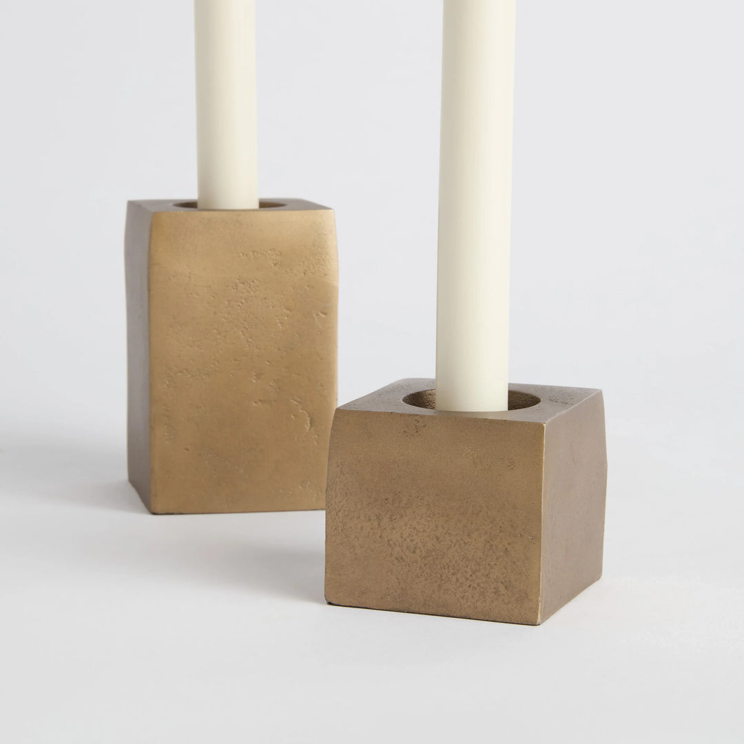 Trace Candleholders, Set Of 2 – Modern Organic