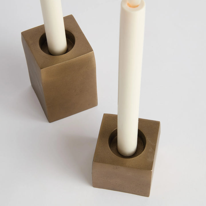 Trace Candleholders, Set Of 2 – Modern Organic