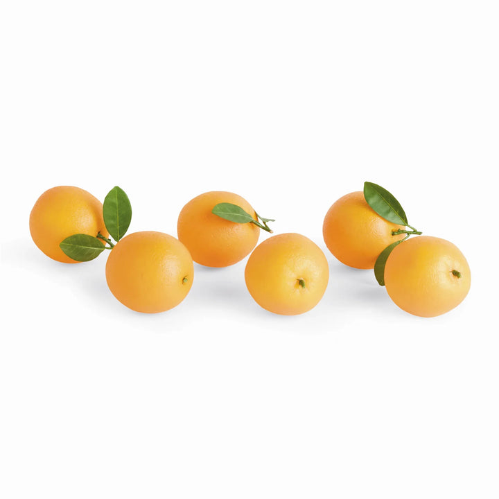 Faux Oranges 5" Assorted, Set Of 6 – Modern Organic