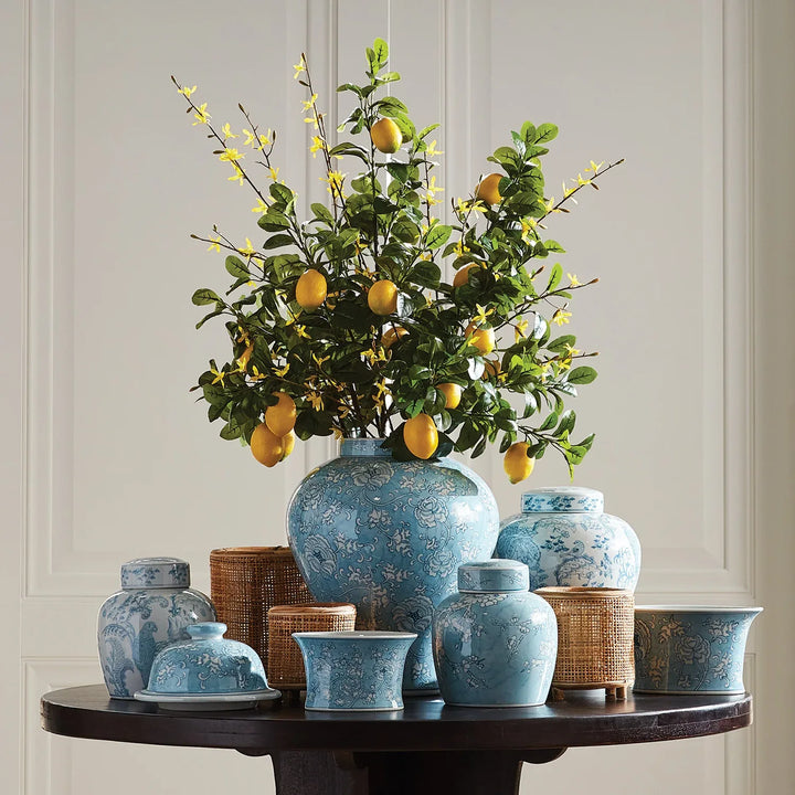 Faux Lemon Stems 31", Set Of 4 – Modern Organic