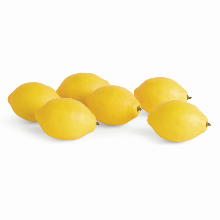Faux Lemons 4", Set Of 6 – Modern Organic
