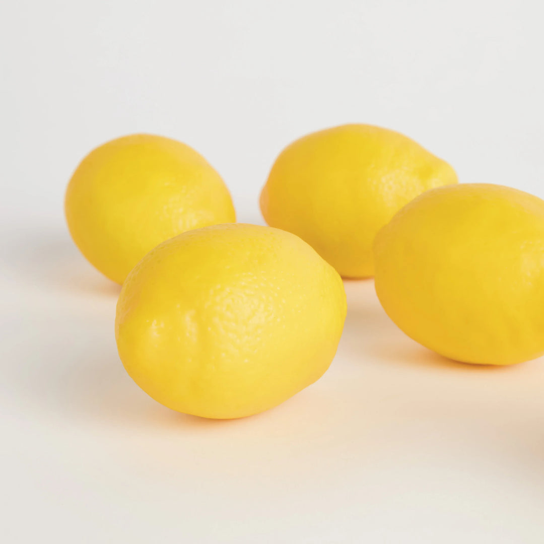 Faux Lemons 4", Set Of 6 – Modern Organic
