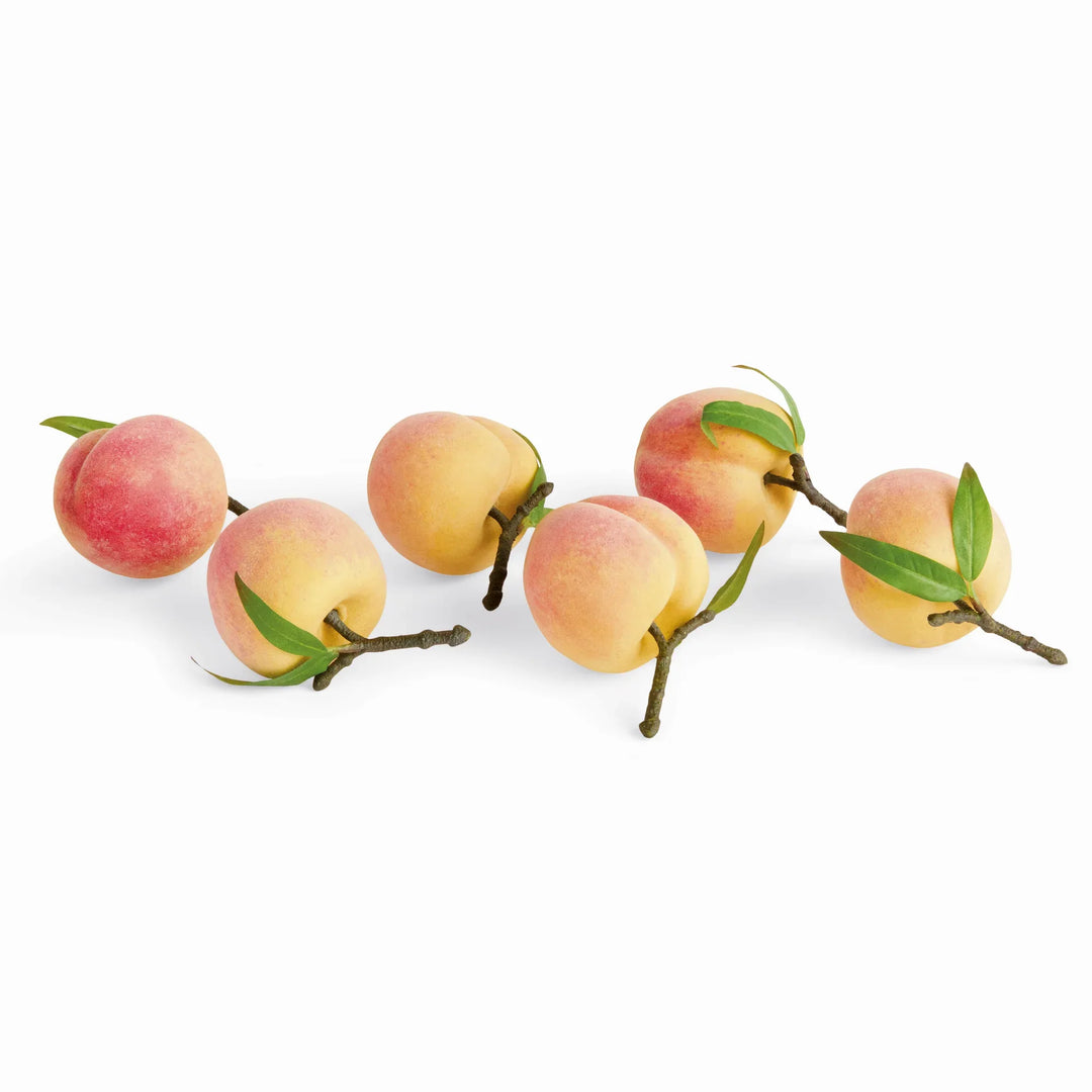 Faux Peaches 4", Set Of 6 – Modern Organic