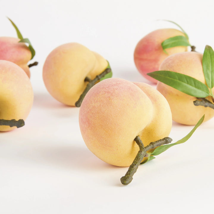 Faux Peaches 4", Set Of 6 – Modern Organic