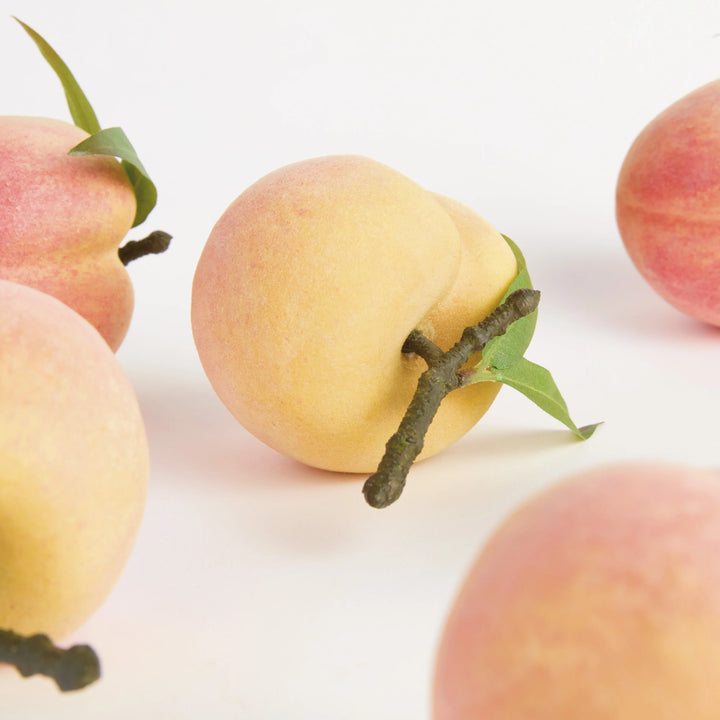 Faux Peaches 4", Set Of 6 – Modern Organic