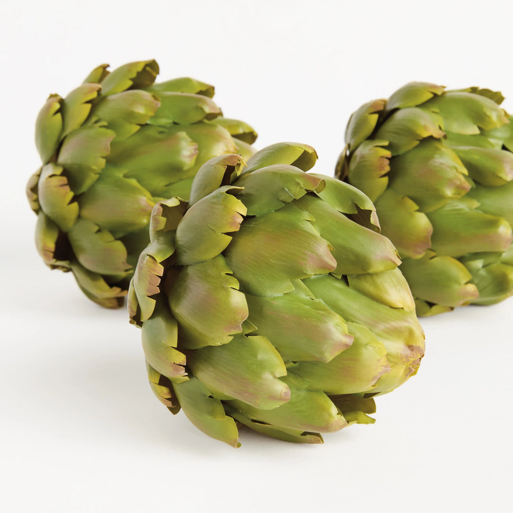 Faux Artichokes 5.5", Set Of 3 – Modern Organic
