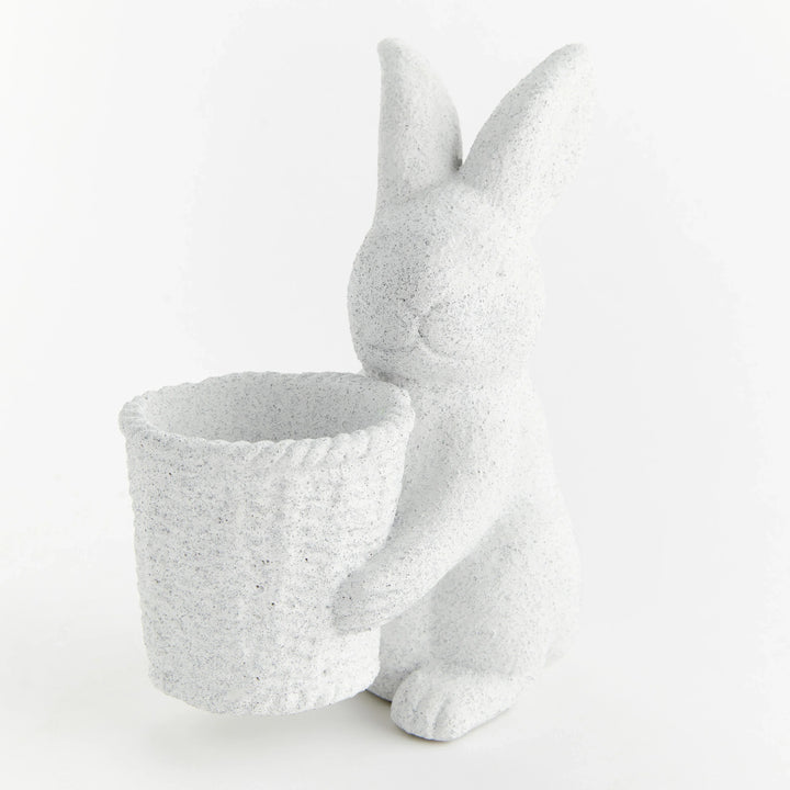 Janie Rabbit With Basket Pot – Modern Organic
