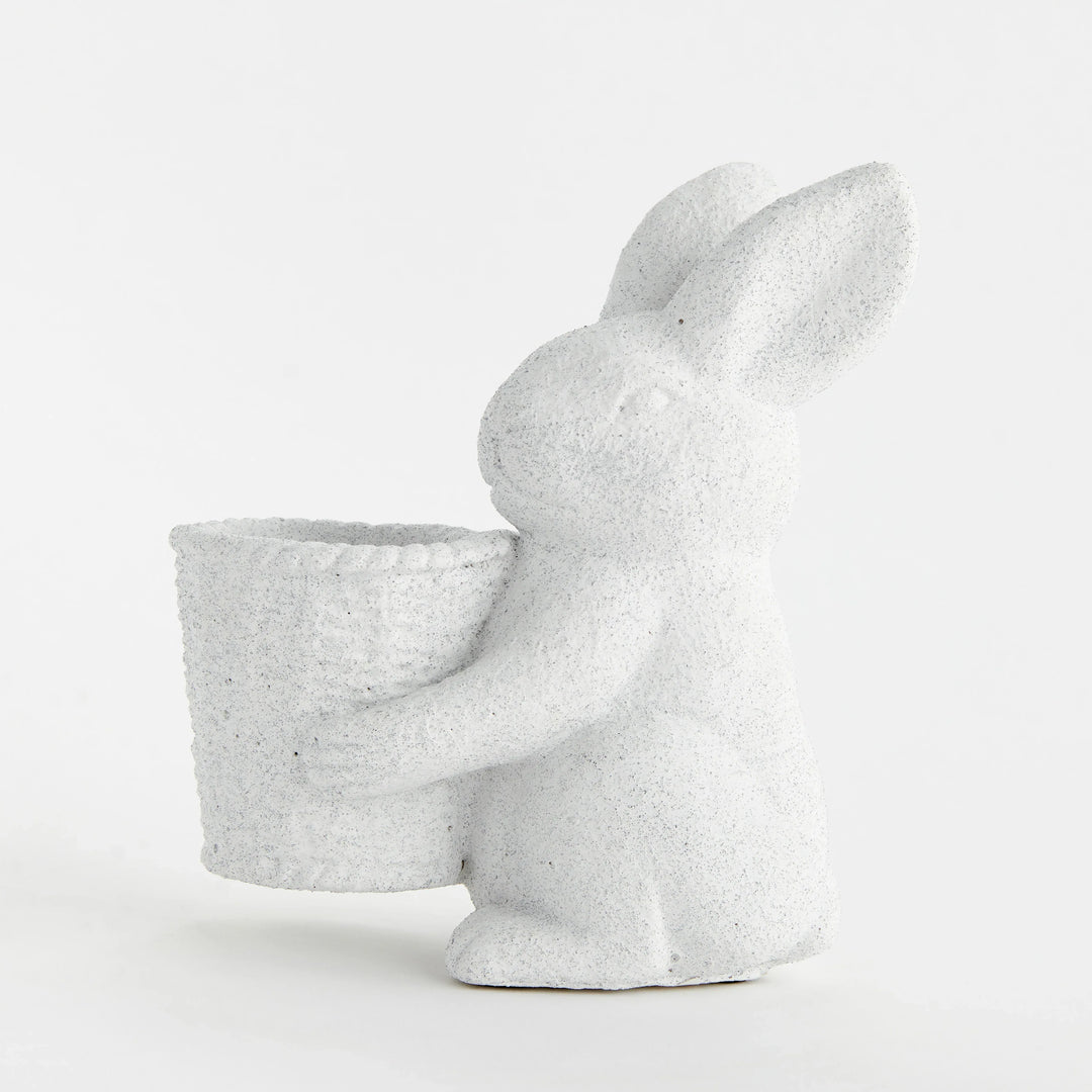 Janie Rabbit With Basket Pot – Modern Organic