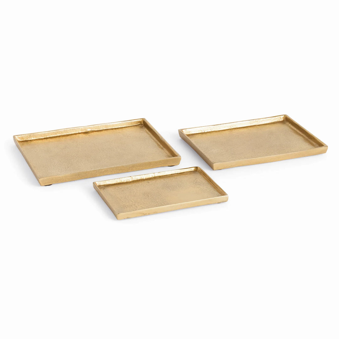 Brett Rectangular Decorative Trays, Set Of 3 – Modern Organic