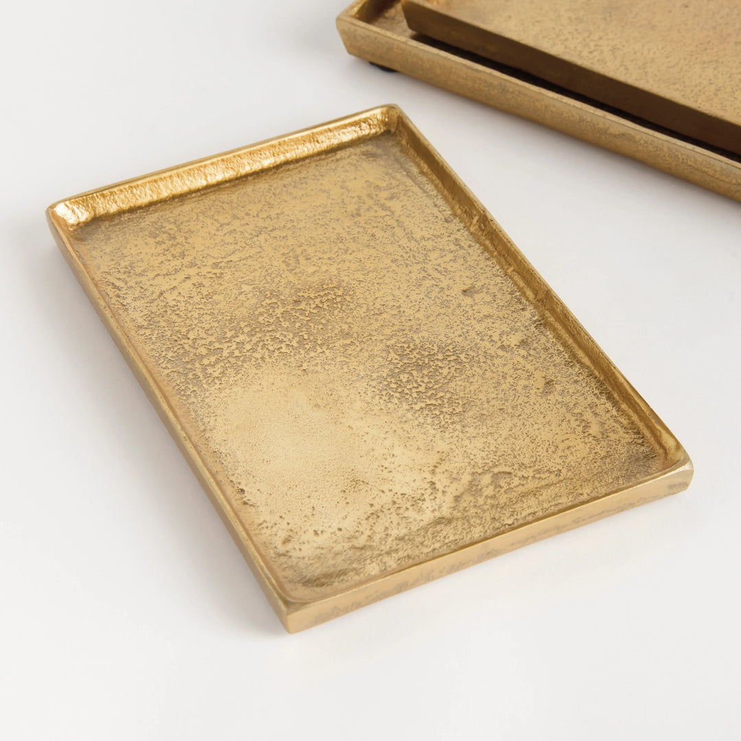 Brett Rectangular Decorative Trays, Set Of 3 – Modern Organic