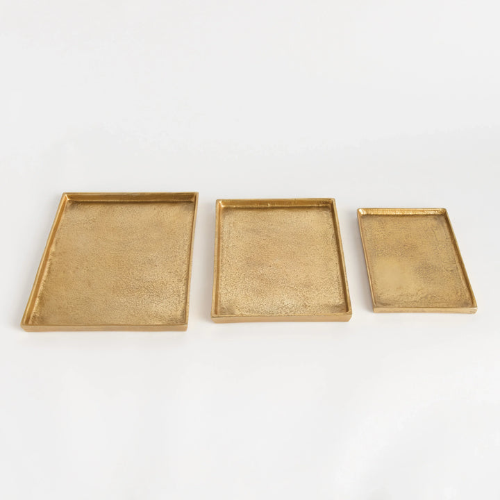 Brett Rectangular Decorative Trays, Set Of 3 – Modern Organic