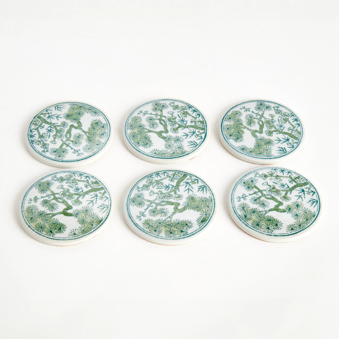 Imperial Coasters, Set Of 6 – Modern Organic
