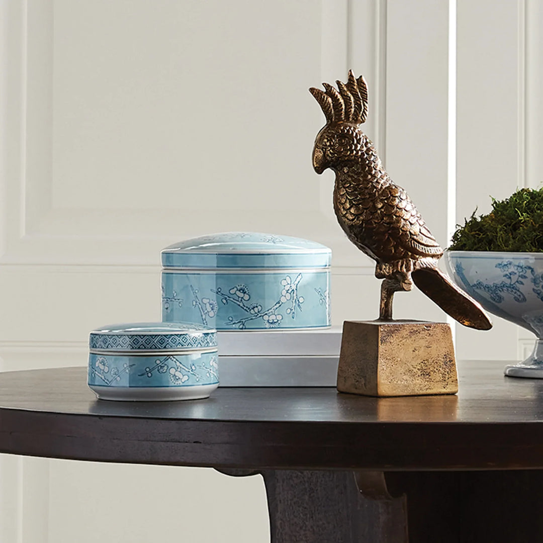 Monarch Empress Round Lidded Catchall Box Small – Modern Organic