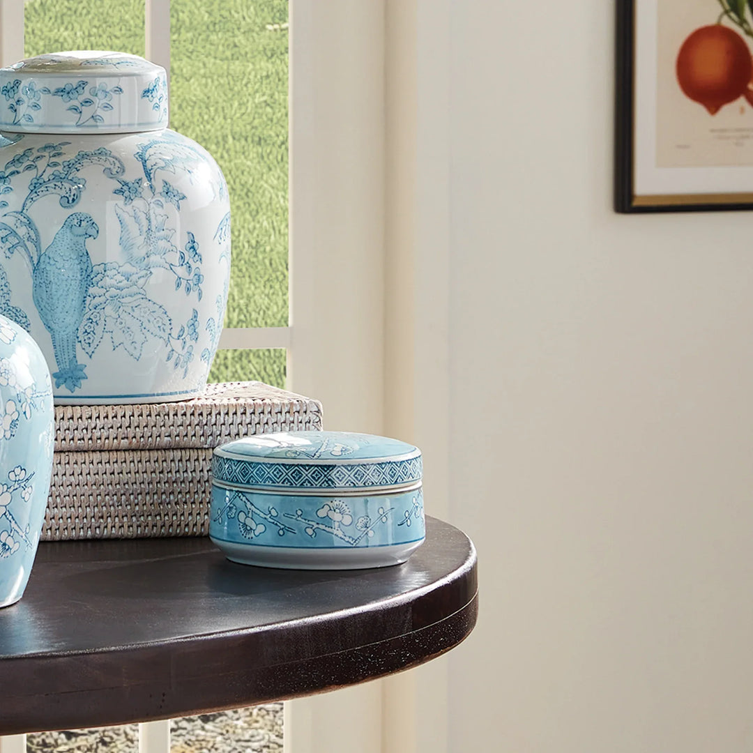 Monarch Empress Round Lidded Catchall Box Small – Modern Organic