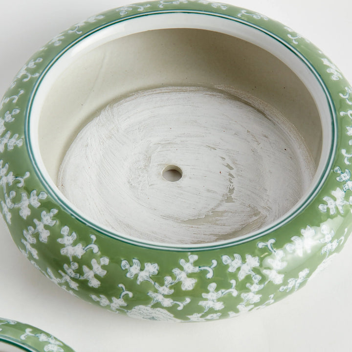 Imperial Lotus Low Pots Large, Set Of 4 – Modern Organic