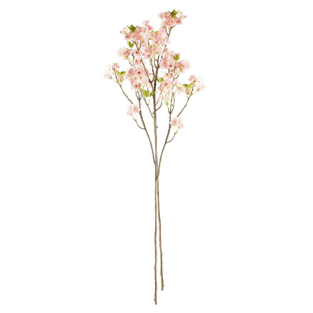 Double Cherry Blossom Branches 46", Set Of 2 – Modern Organic