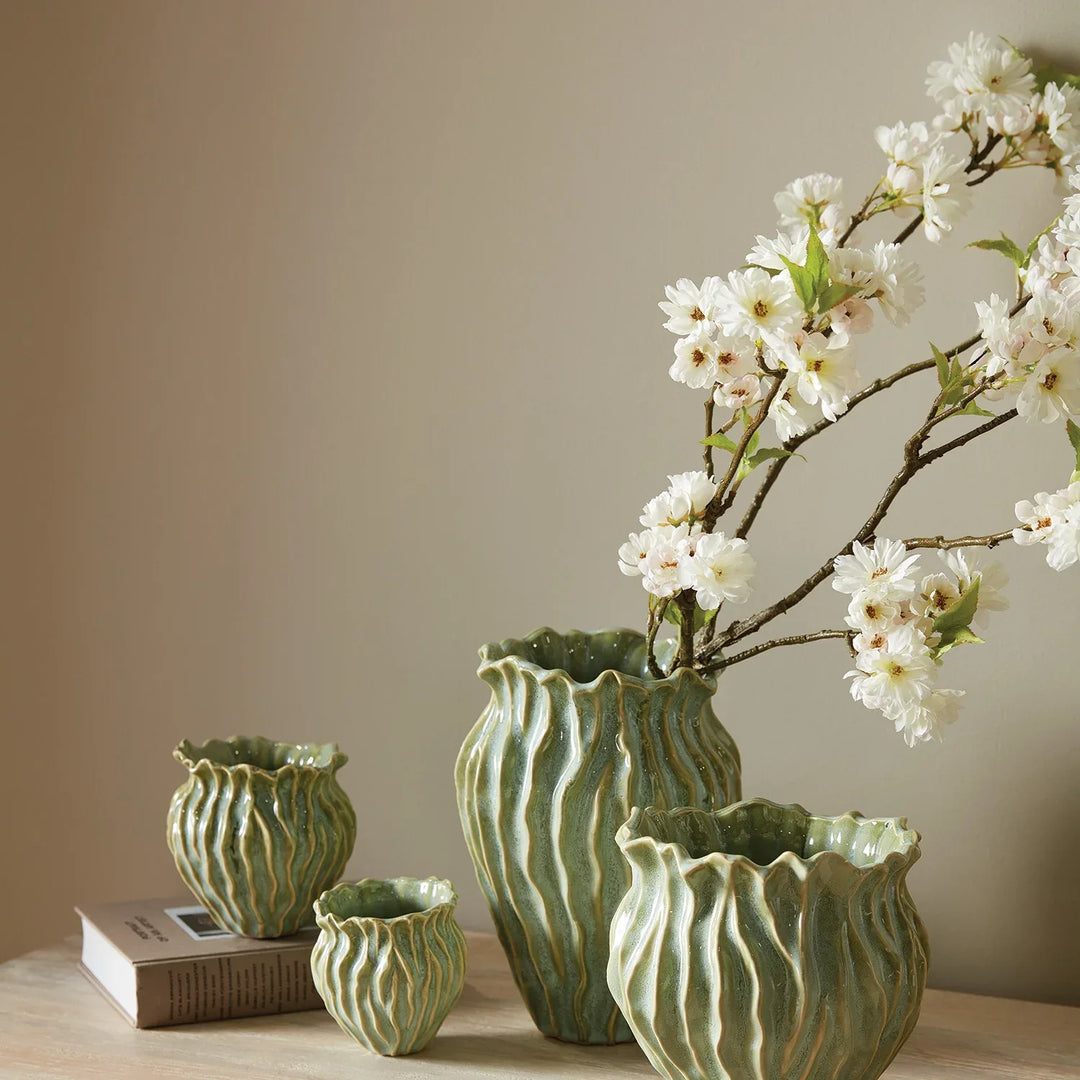 Double Cherry Blossom Branches 46", Set Of 2 – Modern Organic
