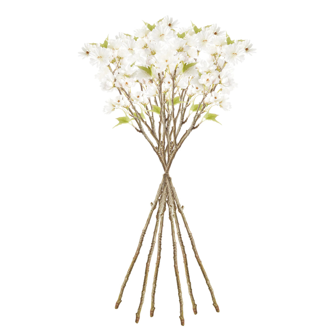 Double Cherry Blossom Stems 28", Set Of 6 – Modern Organic