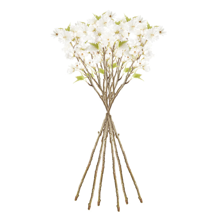 Double Cherry Blossom Stems 28", Set Of 6 – Modern Organic