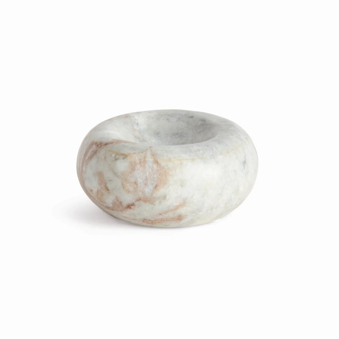 Josephine Marble Trinket Bowl – Modern Organic