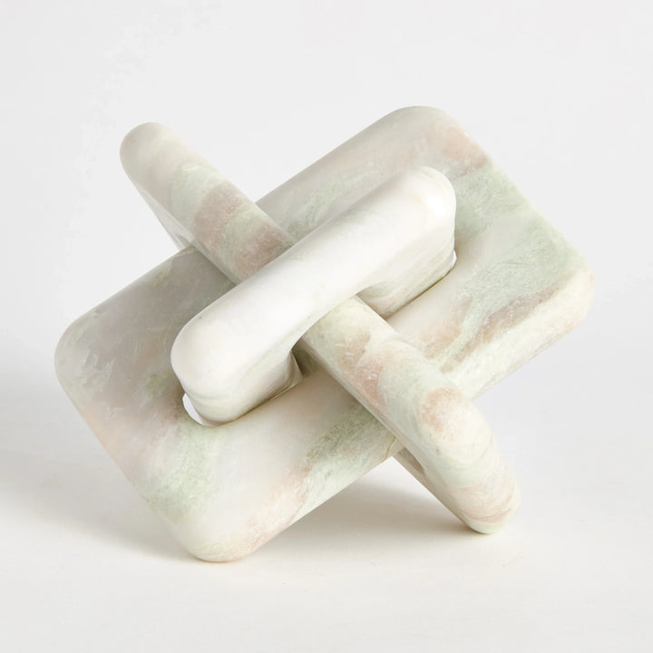 Jarvis Marble Knot Sculpture – Modern Organic