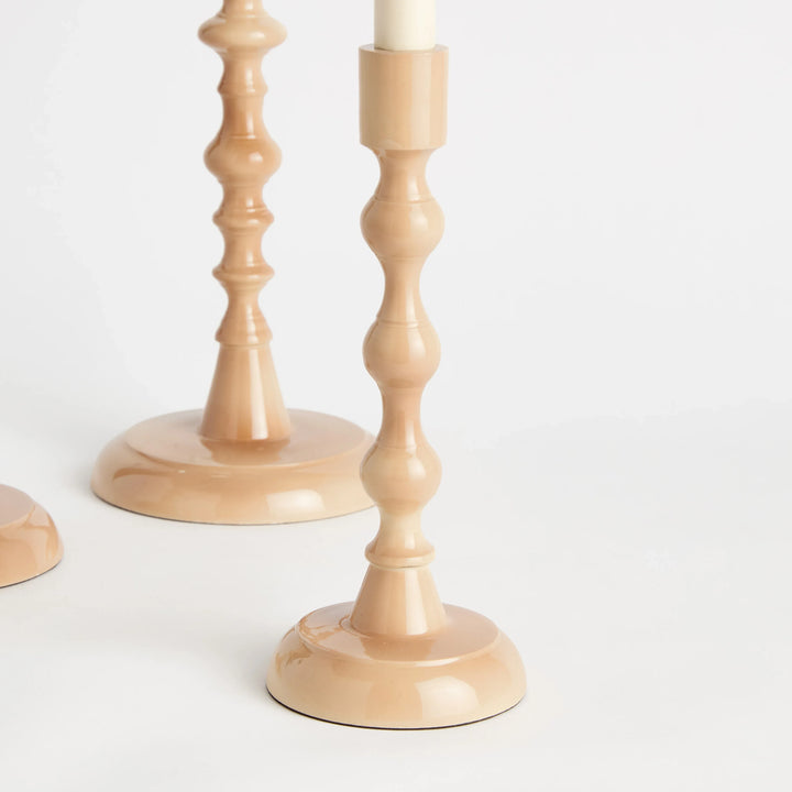 Rosina Taper Holders, Set Of 3 – Modern Organic