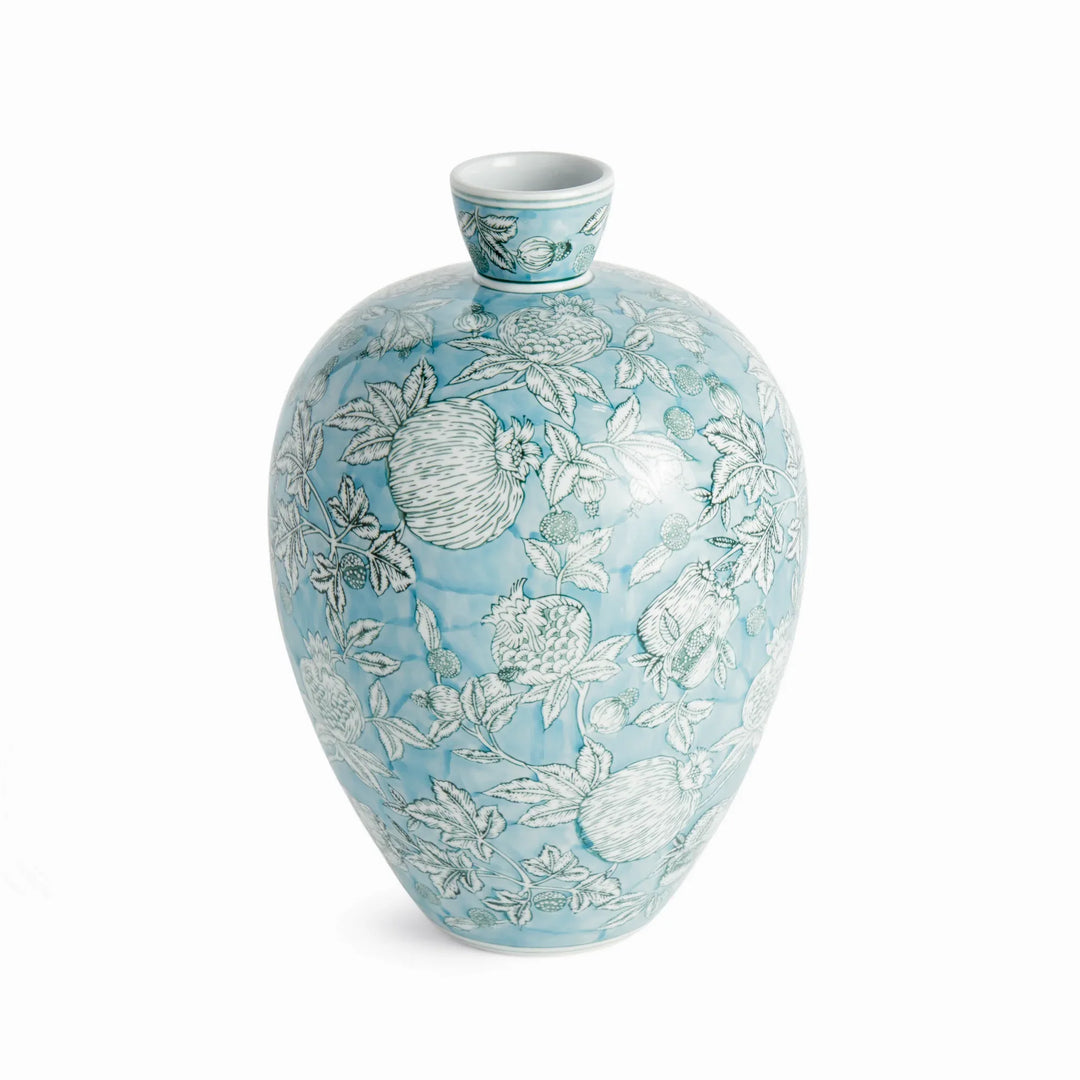 Pomegranate Sketch Vase – Modern Organic