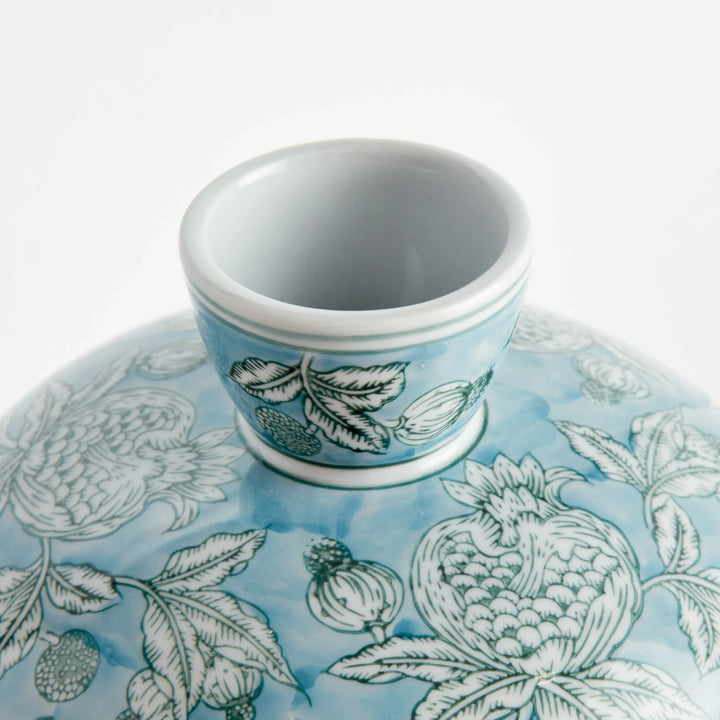 Pomegranate Sketch Vase – Modern Organic