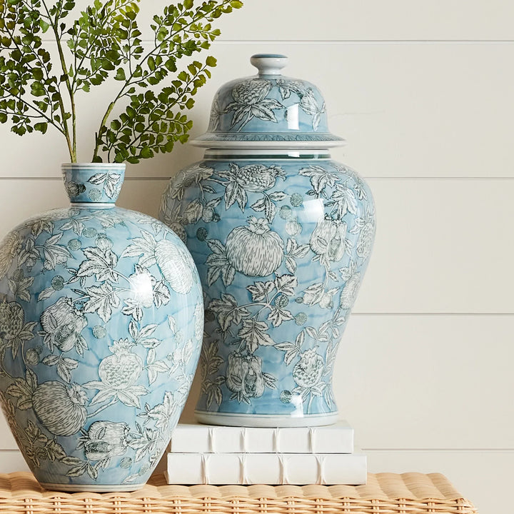 Pomegranate Sketch Ginger Jar – Modern Organic