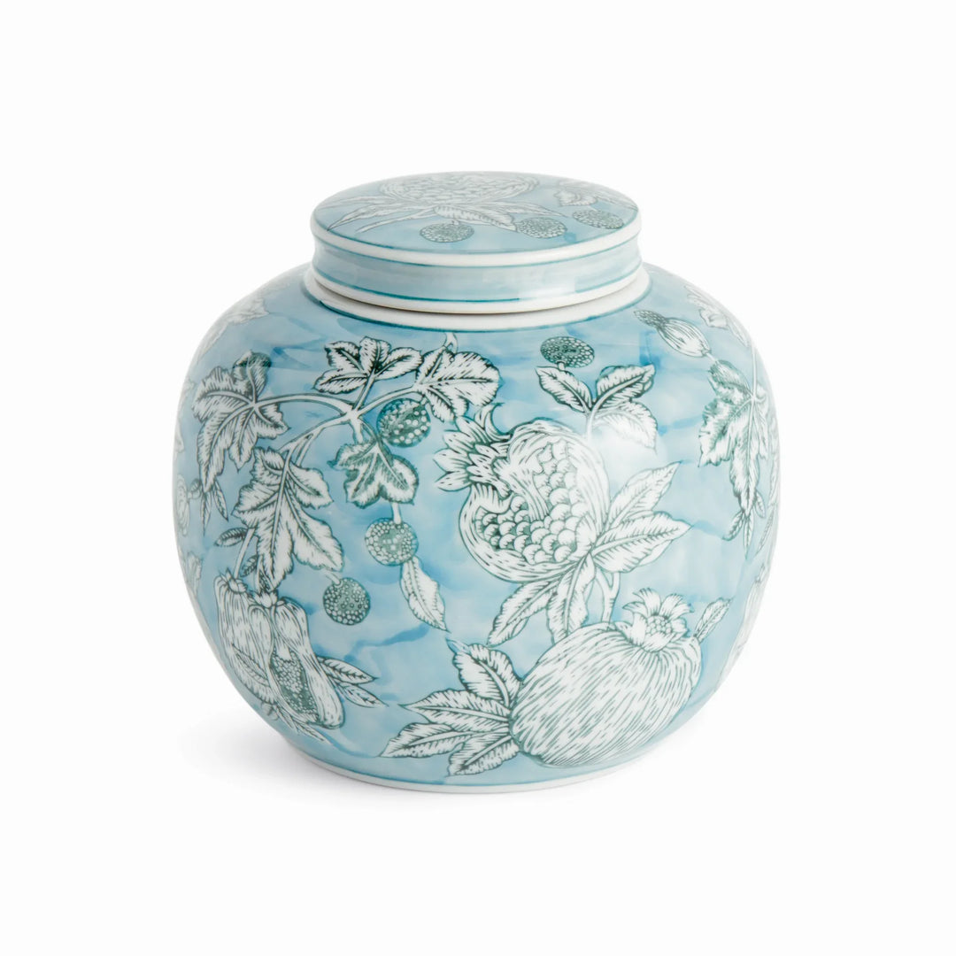 Pomegranate Sketch Lidded Jar – Modern Organic
