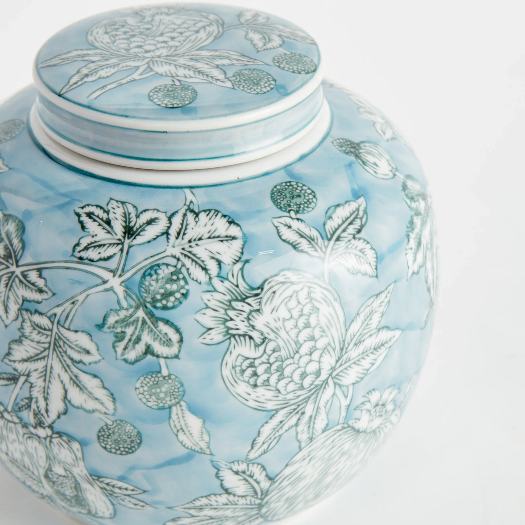 Pomegranate Sketch Lidded Jar – Modern Organic