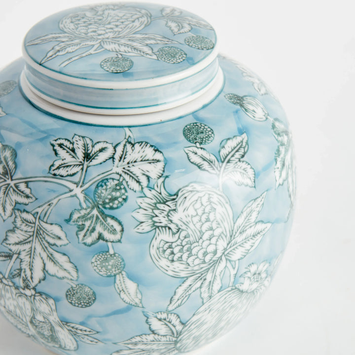 Pomegranate Sketch Lidded Jar – Modern Organic