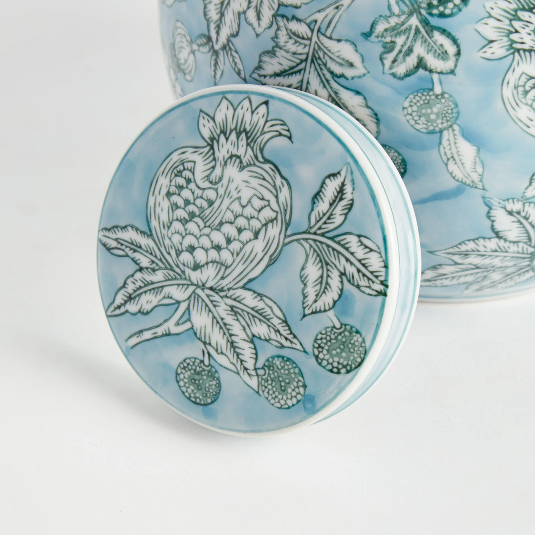 Pomegranate Sketch Lidded Jar – Modern Organic