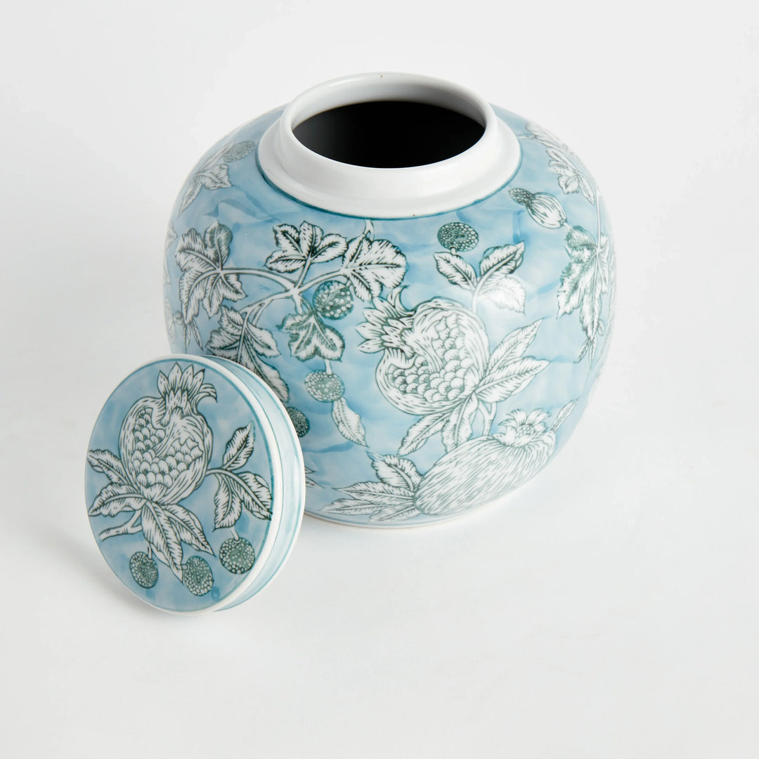 Pomegranate Sketch Lidded Jar – Modern Organic