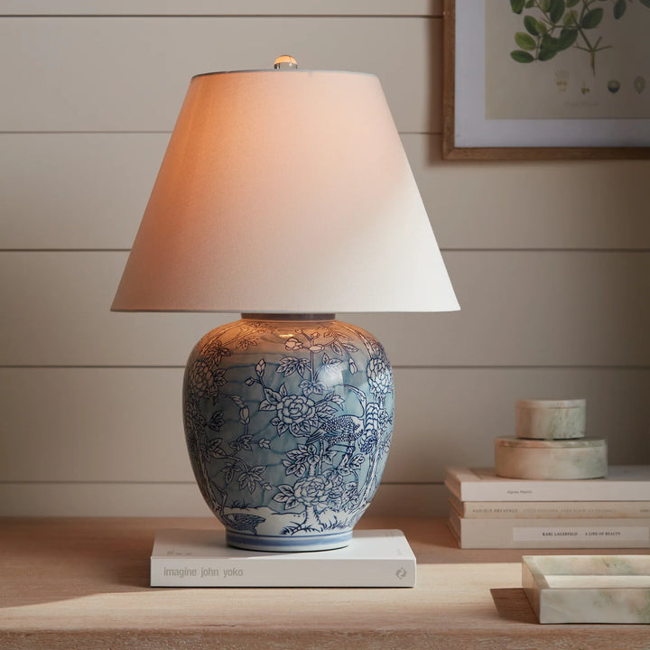 Hanni Chinoiserie Lamp – Modern Organic