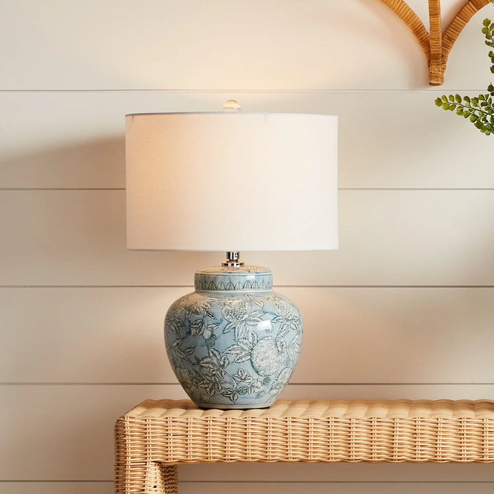 Lilian Chinoiserie Mini Lamp – Modern Organic